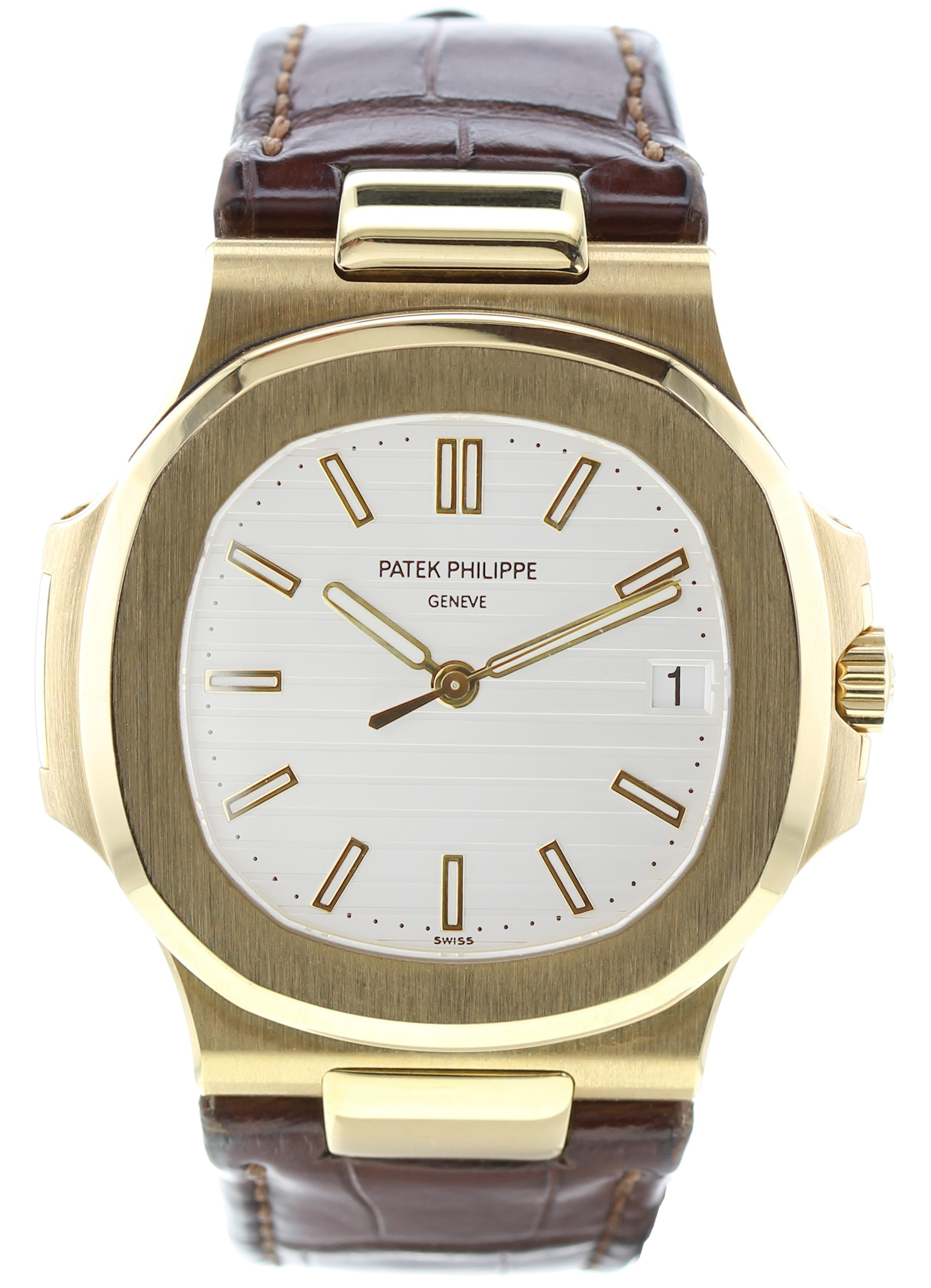 patek philippe nautilus leather strap