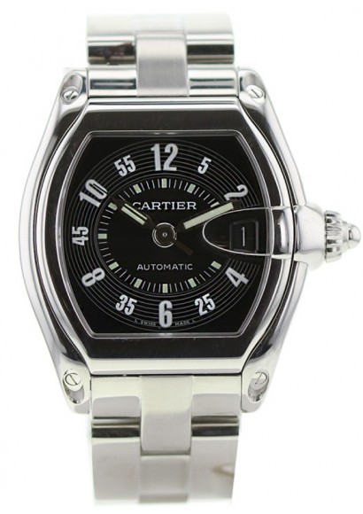 CARTIER ROADSTER ACIER