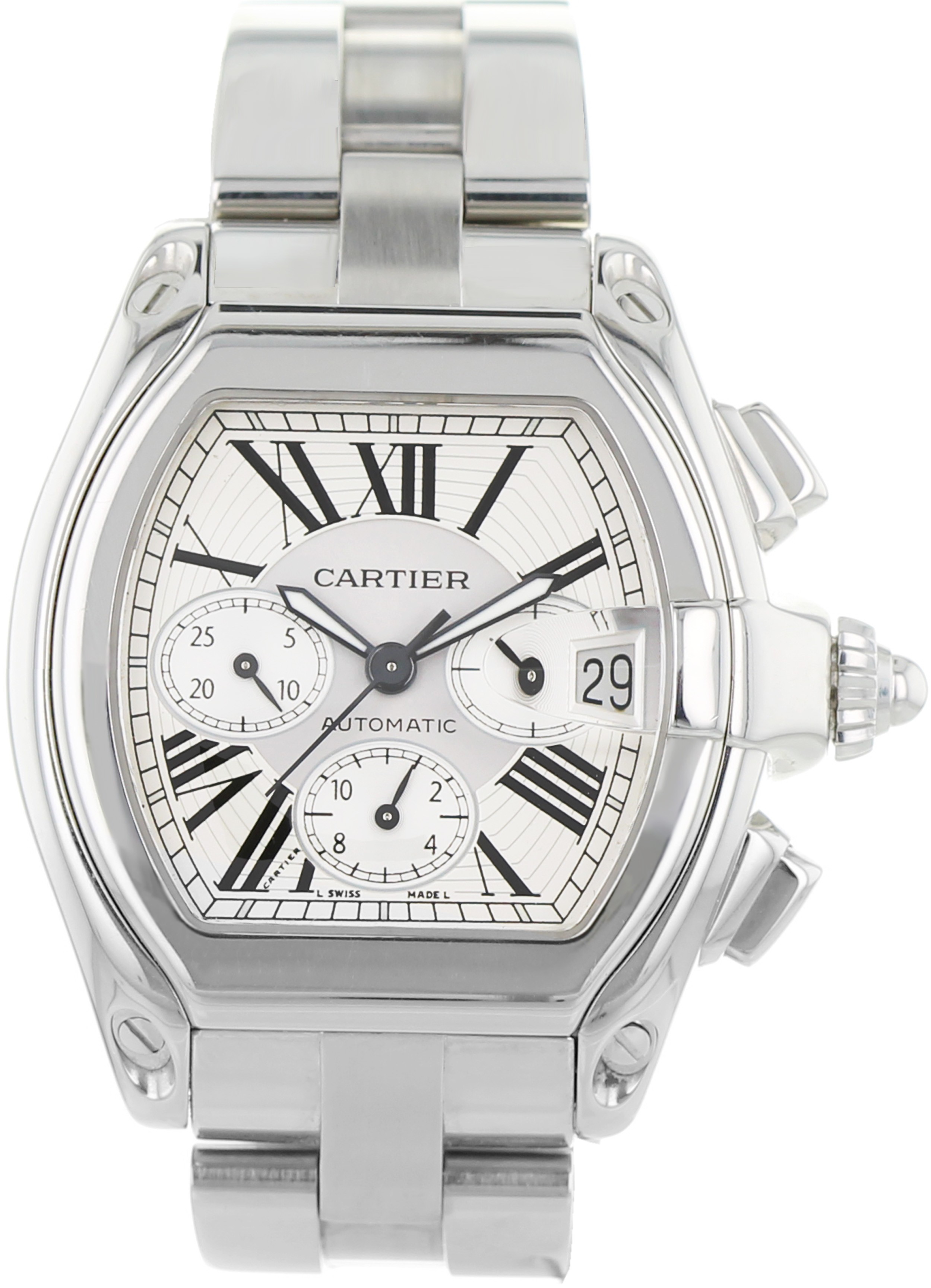 how much is a cartier roadster watch worth