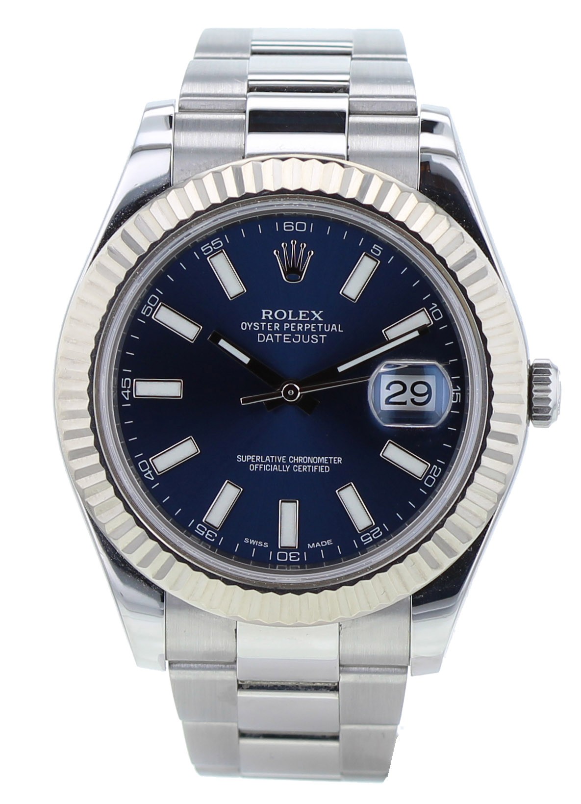 datejust 2 blue