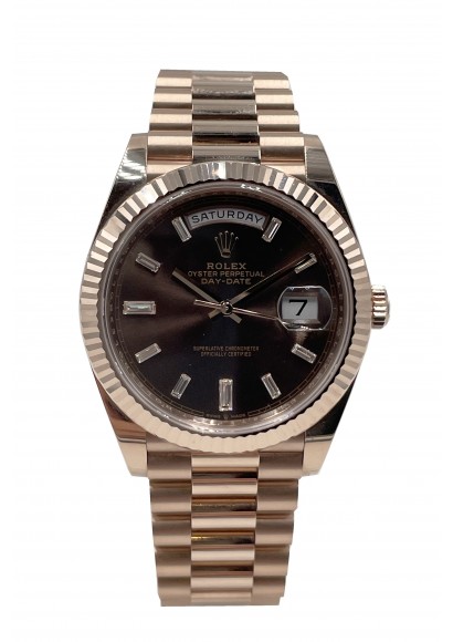 Rolex Daydate baguette dial 228235