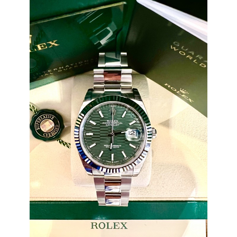 Rolex datejust 2024 41 acier