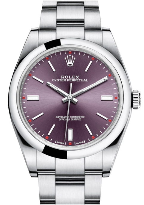 Oyster perpetual red grape sale