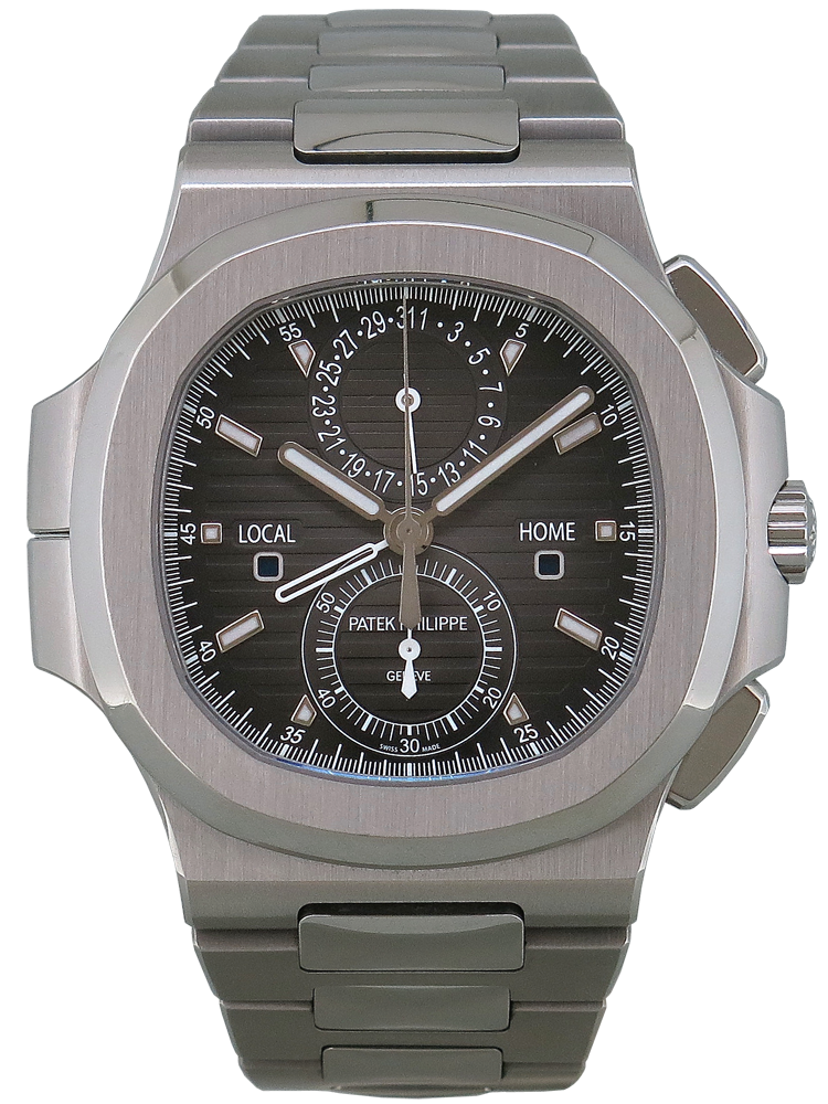 Patek nautilus clearance travel time chronograph