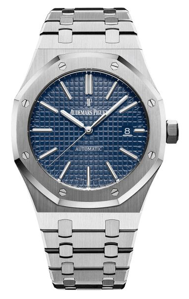 Audemars piguet royal deals oak 15400 blue dial