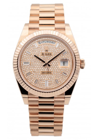 Rolex Daydate Pave dial unworn 2022 228235