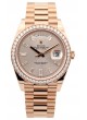 Rolex Daydate 18K Sundust Baguette UNWORN 2022 228345RBR