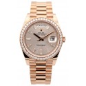  Daydate 18K Sundust Baguette UNWORN 2022 228345RBR