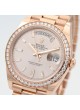 Rolex Daydate 18K Sundust Baguette UNWORN 2022 228345RBR