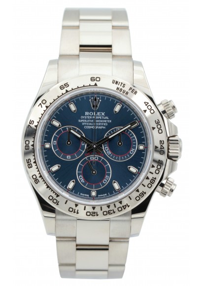 Rolex Daytona White Gold Blue new 116509