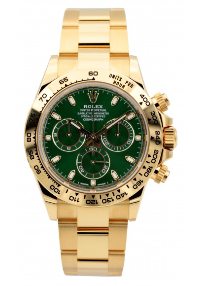 Rolex Daytona Green discontinued unworn 2023 116508