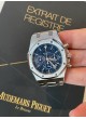 Audemars Piguet Royal Oak Kasparov rare cosmos blue dial 25860ST.OO.1110ST.04