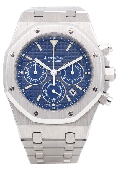 Audemars Piguet Royal Oak Kasparov rare cosmos blue dial 25860ST.OO.1110ST.04