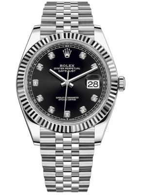 Rolex Rolex datejust 41 black dial 126334