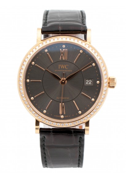 IWC Portofino rose gold diamonds 