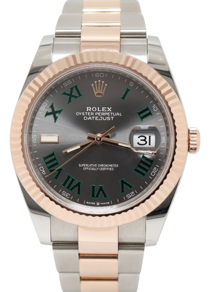 Rolex datejust 41 sales wimbledon review