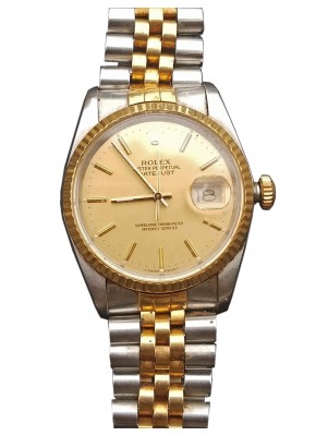  Montre rolex datejust en or et acier