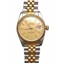  Montre rolex datejust en or et acier