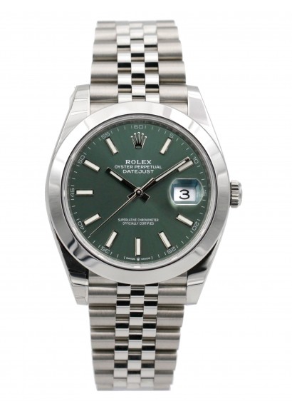 Rolex Datejust 41mm Green Mint NEW 2023 126300 126300 Rolex