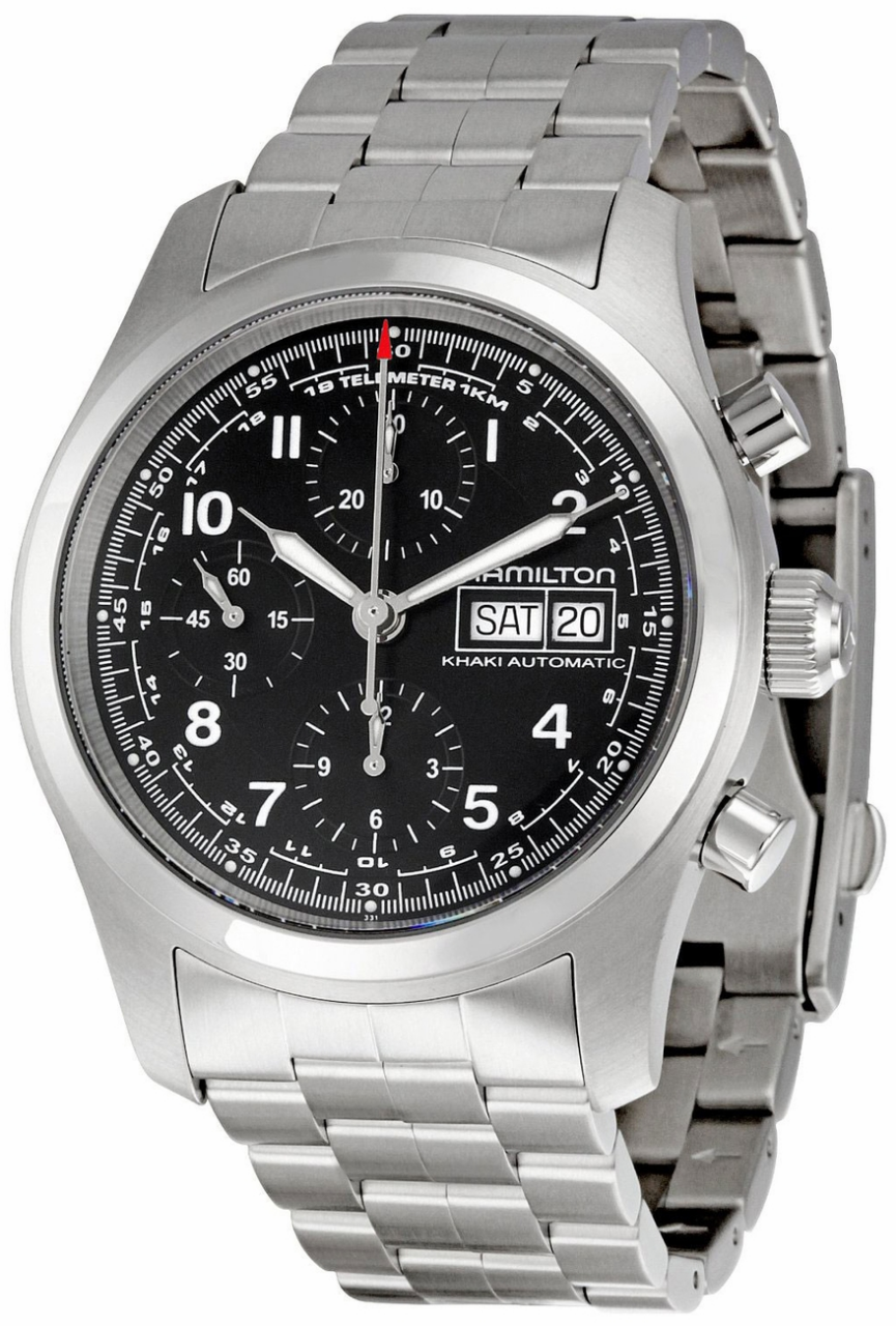 Hamilton khaki discount field chrono automatic