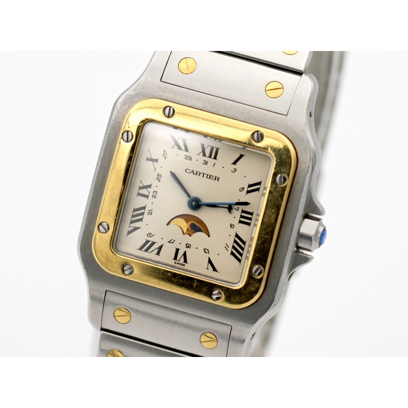 Cartier 2025 santos moonphase