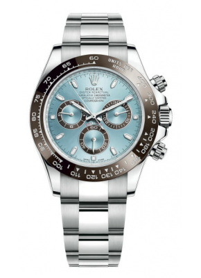  Daytona Platino Ice blue Dial 116506