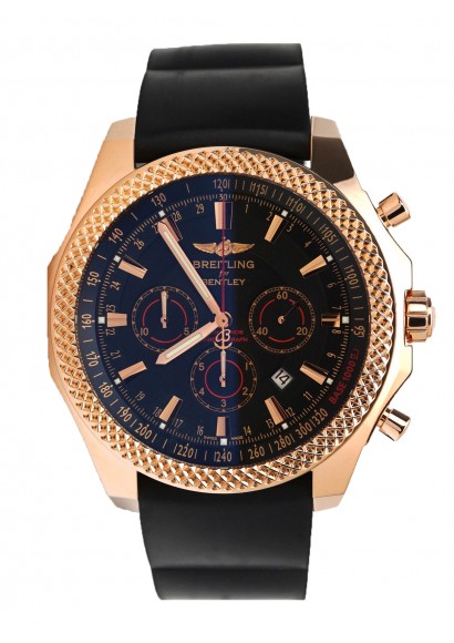 Breitling bentley rose discount gold