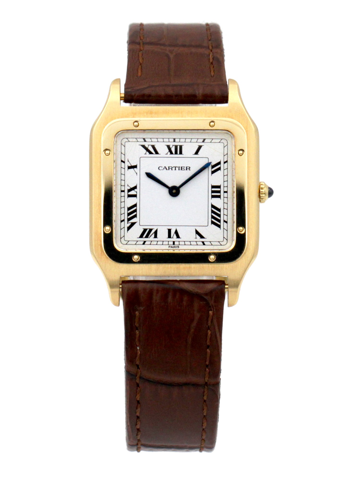 Cartier Santos Dumont Ultra Thin manual 18K 9605 9605 Cartier Santos