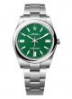 Rolex Oyster Perpetual green new 124300