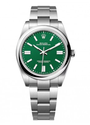  Oyster Perpetual green new 124300