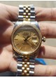  Montre rolex datejust en or et acier