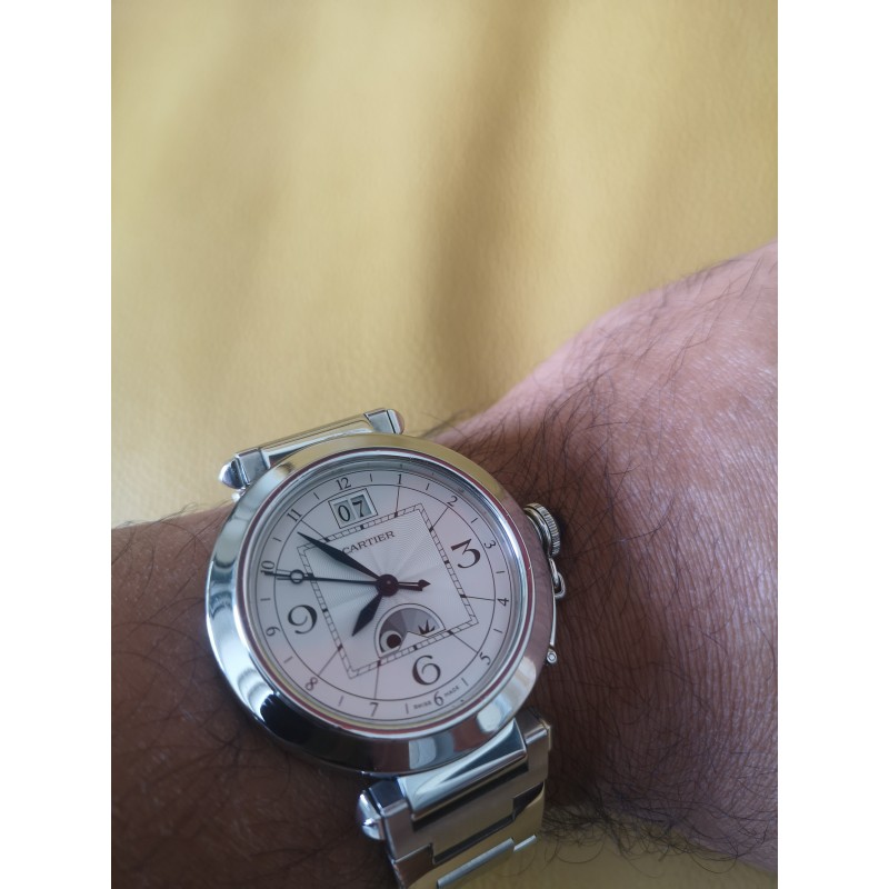 Cartier pasha best sale xl moon phase