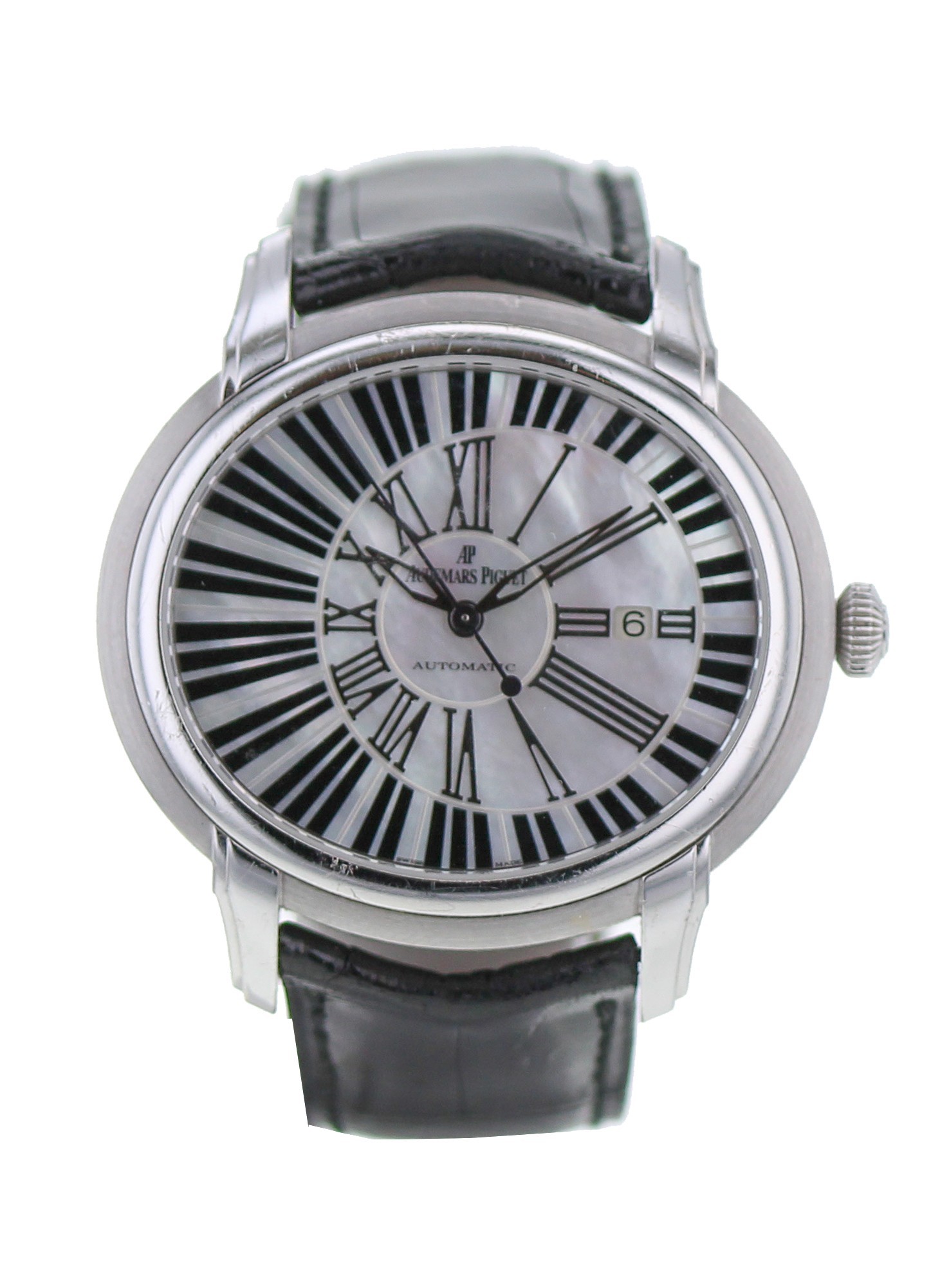 Audemars piguet millenary white on sale gold