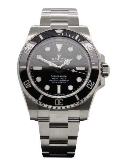 rolex submariner black dial 114060