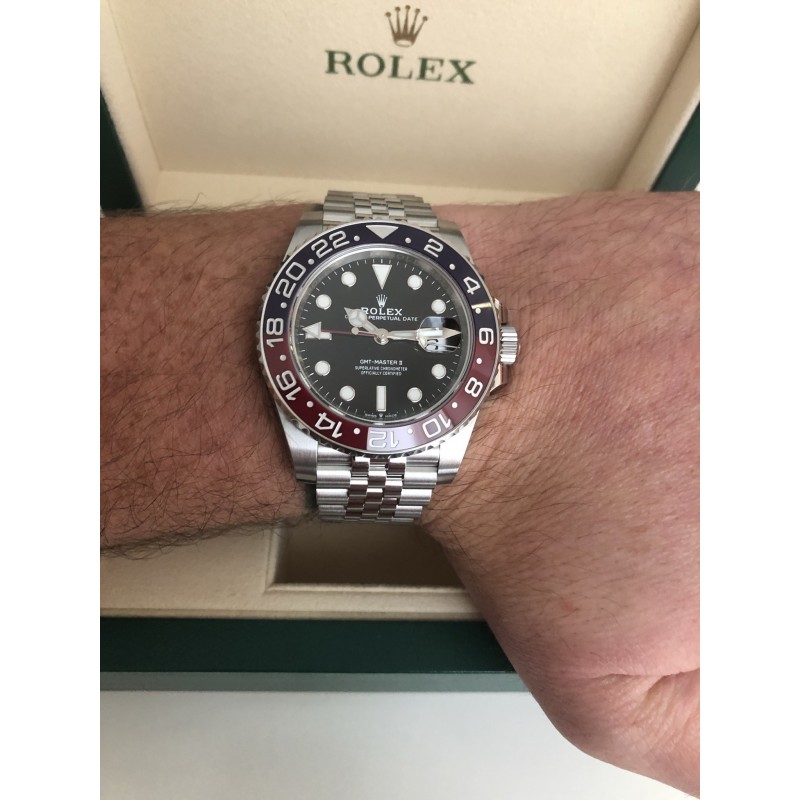 Rolex GMT Master II 126710BLRO Pepsi 4750 Rolex de 7500€ à ...