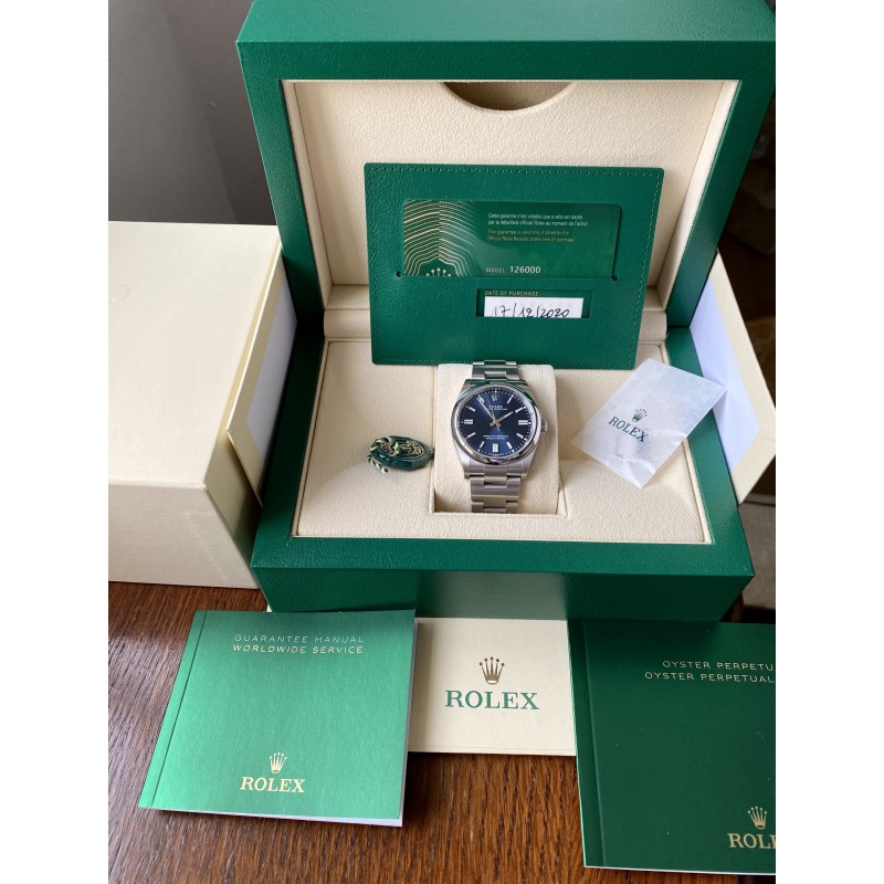 Rolex Oyster Perpetual 36mm 126000 NEW 5035 Rolex from €7,500 to €2