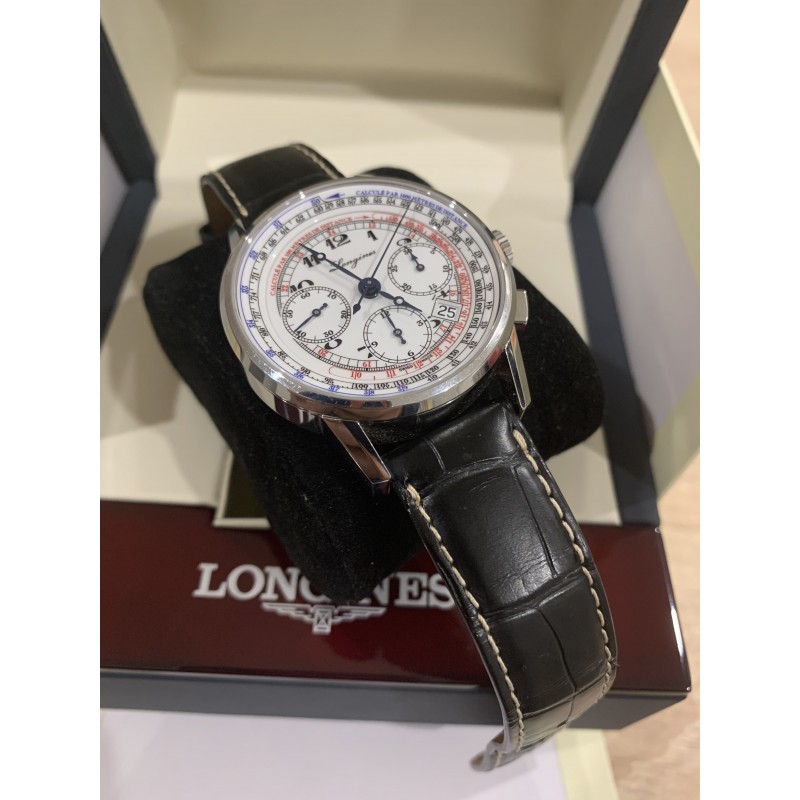 Longines Heritage Chronograph L2.781.4.13.2 5062 Preloved luxury wa