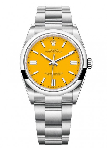 rolex yellow dial 2020