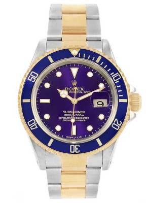  Submariner Date Purple Dial 16613