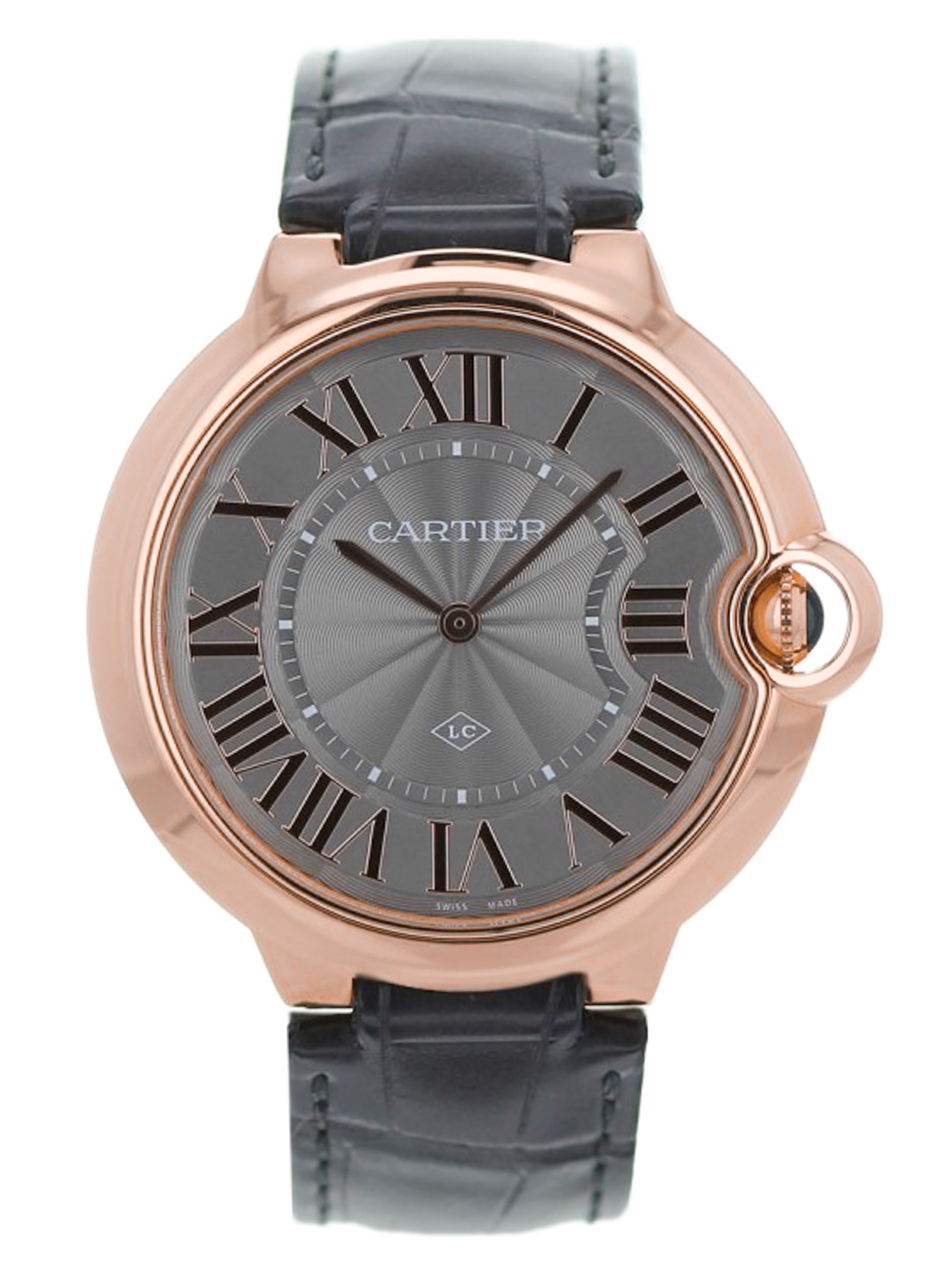 cartier ballon bleu cinturino in pelle