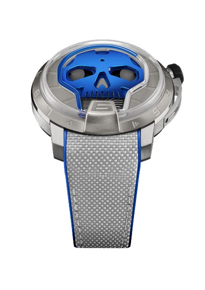 HYT Skull Titanium Blue Eye S48-TT-33-BF-RA