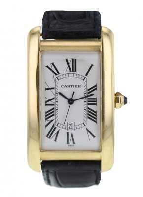 Cartier Tank américaine 18k Auto XL 1740