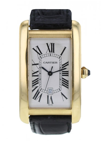 Cartier Tank américaine 18k Auto XL 1740