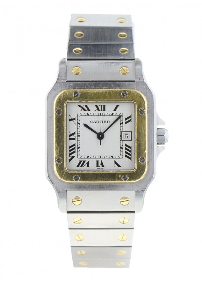 Cartier Santos GM Auto 18k