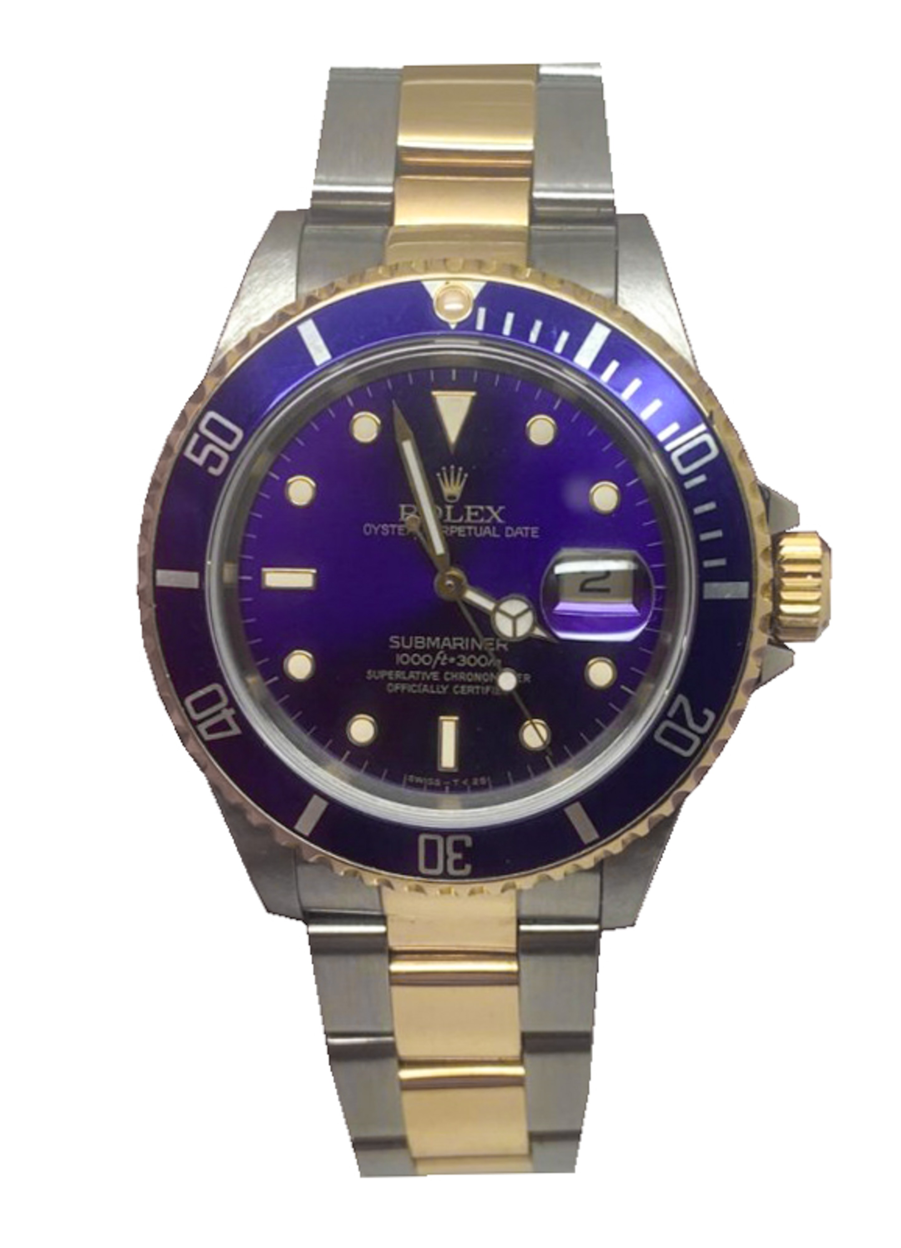 rolex 16613 purple dial