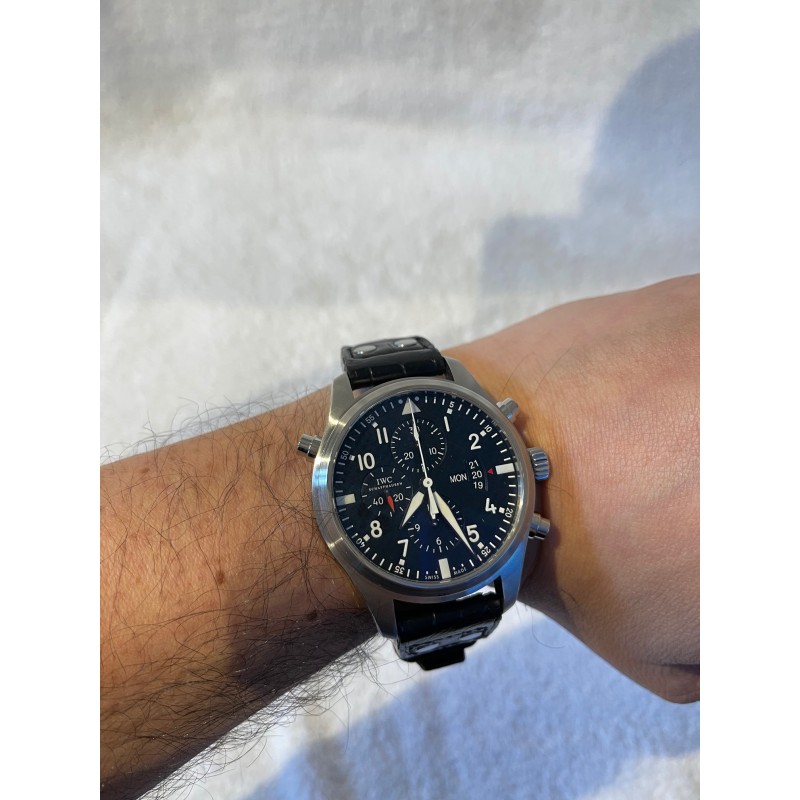 IWC Pilot Double Chronograph IW377801 5935 IWC Pilot