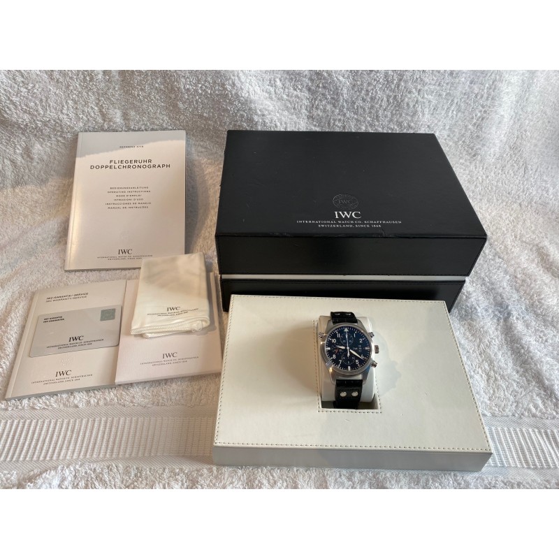 IWC Pilot Double Chronograph IW377801 5935 IWC Pilot