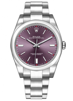 rolex oyster perpetual 39 grape