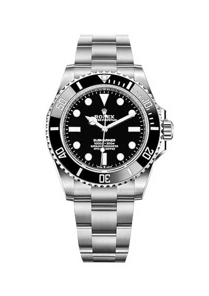 rolex submariner stainless steel no date