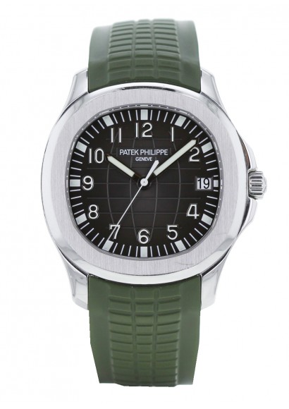 Patek Philippe Aquanaut 5167/1A + 2 rubber straps (khaki, black)